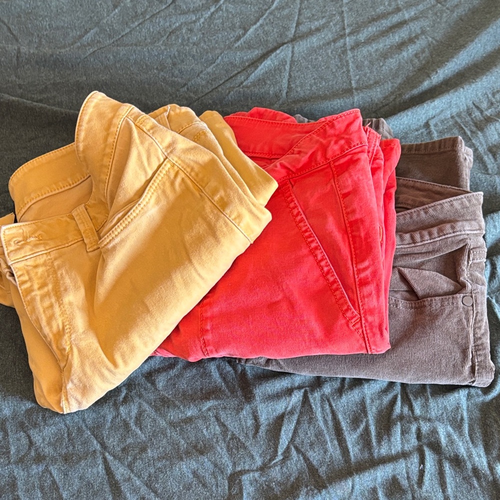 CAbi skinny pants, Ann Taylor capris